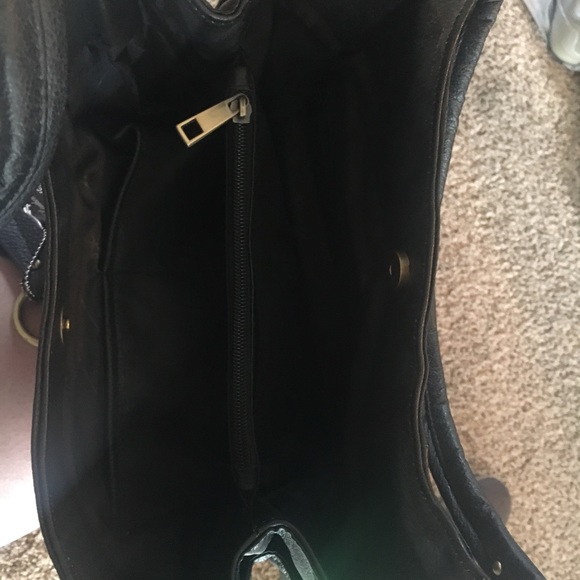 Black leather concealment purse - Picture 4 of 4